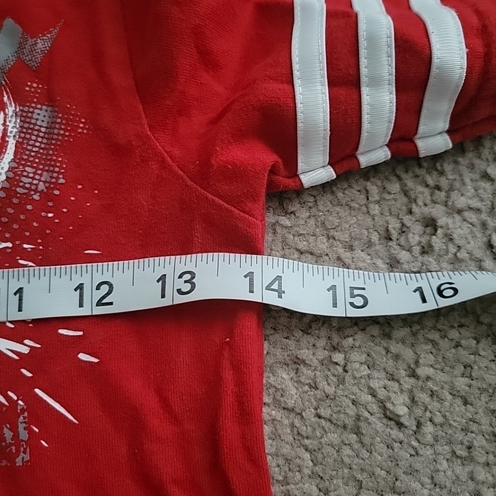 Adidas Boy's Long Sleeve Shirt With Hood - Picture 5 of 10
